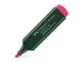 Markeerstift Faber-Castell neon 48 rood