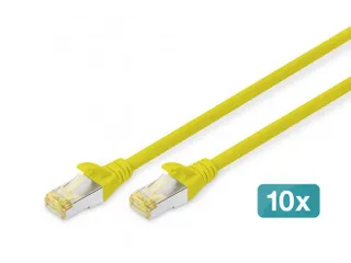 CAT 6A S/FTP PATCH CORD 10P AWG 26/7 1m - 1