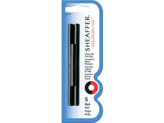 Inktpatroon Sheaffer skrip classic zwart blister à 5 stuks - 1