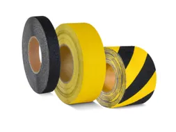 antisliplaag,geel/zwart,band LxB 18,3mx25mm,met antislip-eigenschappen
