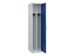 locker voor scheiding van kleding,HxBxD 1850x400x500mm,1vak