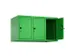 opzetkast,v. locker,3vak.,vak B 300mm,HxBxD 500x900x500mm,draaigrendel