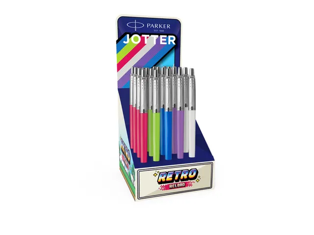 Balpen Parker Jotter Original 90 Reload Retro CT Medium assorti