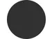 Panneau affichage rond Bulletin Noir 2209 Ø60cm sans cadre
