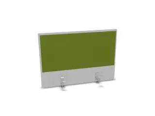 opzetpaneel bureau aanbouw achter MP-lichtgrijs BN7048-groen 800mm - 1