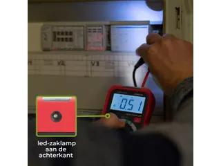 Kleine Robuuste Digitale Multimeter - CAT III - 600 V - 7 Functies - 4