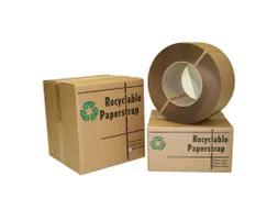 Papieren Omsnoeringsband PaperStrap Bruin 12.00x0.600mmx2000m