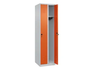 locker,HxBxD 1850x500x500mm,2vak,vak B 250mm,draaigrendel - 2