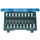 GEDORE ITX 19 LKP Schroevendraaierset 1/2 inch 18-delig TX T20-60