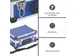 Valise À Outils En Aluminium - 320x230x155mm - 11,4 L - Bleu