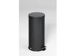 pedaalemmer,30l,HxØ 640x290mm,binnenbak kunststof,romp staal antracie