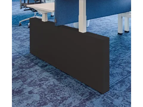 Wang voor Dextro Plus Duo bureau zwart