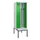 locker met bank,voor scheiding van kleding,HxBxD 2120x600x815mm,2vak