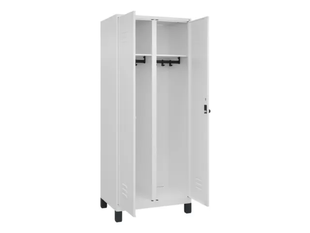 locker voor scheiding van kleding,HxBxD 1950x800x500mm,2vak