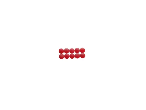 Magneet MAUL Solid 15mm 150gr rood 10 stuks