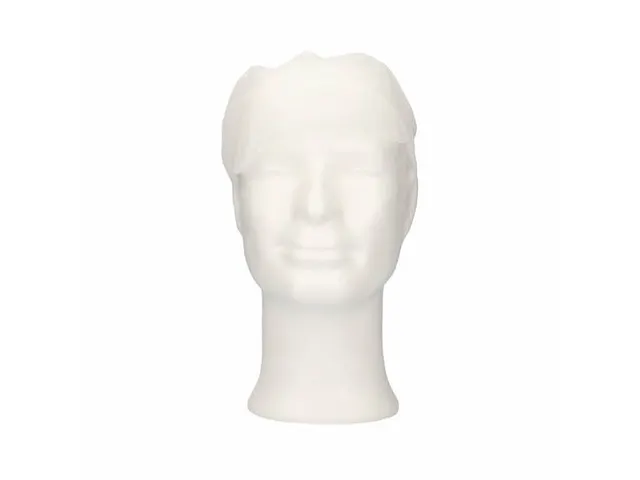 Pp Non Woven Pet Met Klep Wit 'peak Cap' 1000 Stuks