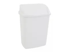 Afvalbak 26 Liter Wit