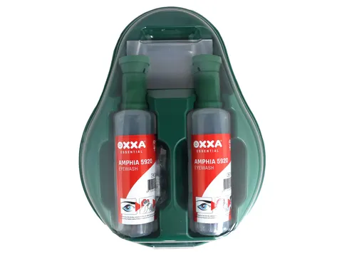 OXXA Bravis 5930 wandhouder inclusief 2 OXXA oogspoelflessen 500 ml