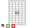 Etiket Quantore 38X21.2mm 975stuks - 1