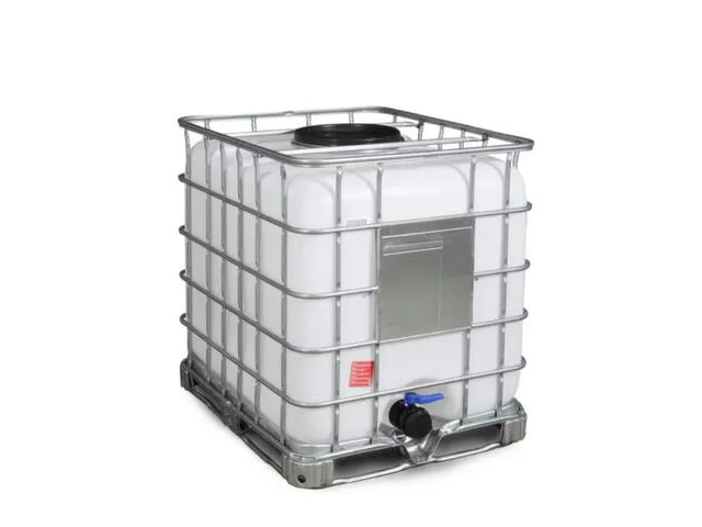 IBC-container,HxLxB 1160x1200x1000mm,1000l,invulopening Ø 400mm