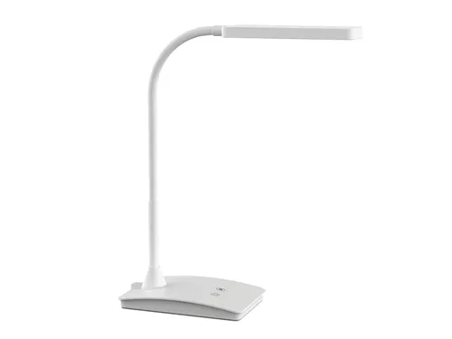 Bureaulamp MAUL Pearly LED voet dimbaar colour vario Wit