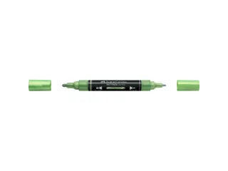 Acrylmarker Faber-Castell Multimark 298 sage metallic - 1