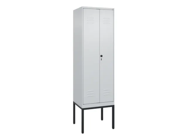 PBM-locker,HxBxD 2120x600x500mm,2vak,vak B 300mm,draaigrendel