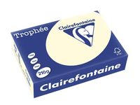 Clairefontaine Gekleurd Papier Trophée Pastel A4 Crème 210 Gram