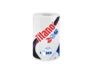 Keukenrol Celtex Titano 2-laags wit 275 vel krimp a 12 rol - 1