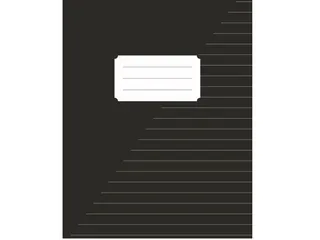 Schrift Kangaro A5 lijn zwart pak a 10 stuks - 2