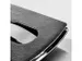 Etui pour cartes de visite noir imitation cuir "Snap" pour max 12 cart