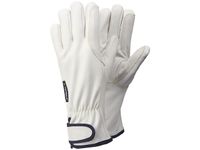 Handschoen Tegera 88800, Maat 9 Rundnerfleder Wit