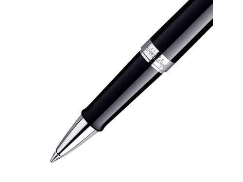 Rollerpen Waterman Hémisphère Black lacquer CT Fijn