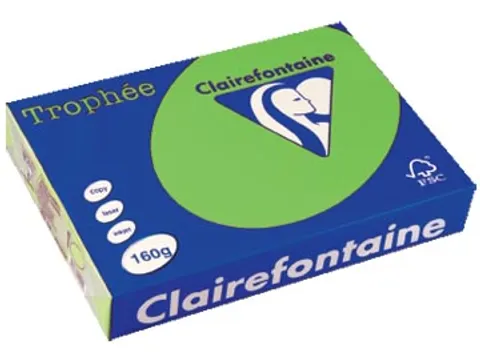 Trophée Intens gekleurd papier A4 160 gram 250vel Grasgroen