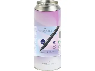 Fineliner Faber-Castell Grip 0,4mm blik 15 stuks - 1