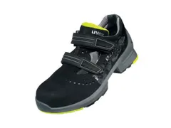 Uvex 8542.8 S1 veiligheidsschoenen, SRC, zwart/limoengroen, maat 35, p