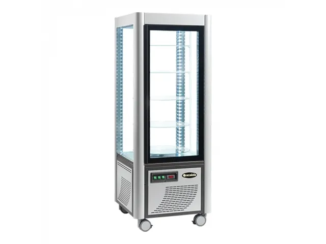 Show/gebaksvitrine 5x glasplateau