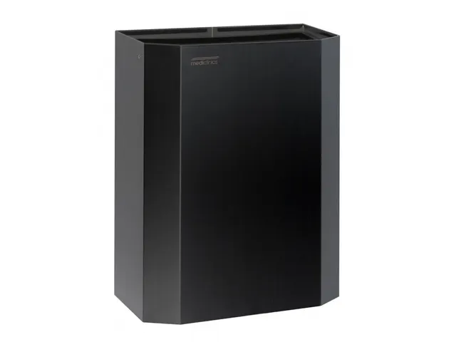 Afvalbak gesloten Metaal Wit 50ltr