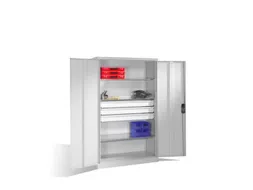 grootvolumekast 1950x1200x500mm 3 legborden/ laden RAL7035