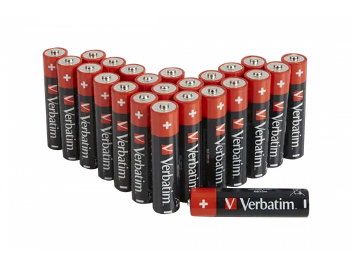 49504 VERBATIM AAA alkaline batterijen 24 Stuks