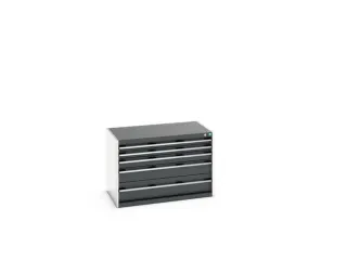 ladekast,HxBxD 700x1050x650mm,5lade(n),lade voor normale belastingen - 7