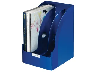 Tijdschriftcassette Leitz Plus jumbo blauw - 1