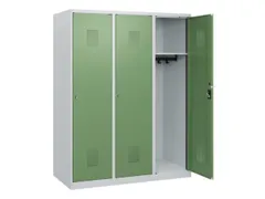 schoollocker,HxBxD 1530x1200x500mm,3vak,vak B 400mm,cil.-slot
