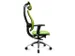 Siège de bureau pivotant vert assise HxlxP 430-520x480x500mm dossier