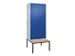 locker voor scheiding van kleding,HxBxD 2120x800x815mm,2vak