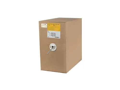 Bulk CAT6 Ethernet kabel Stranded CM Grijs 305 Meter