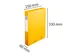CARTOBOX glanskarton rug 60mm geel