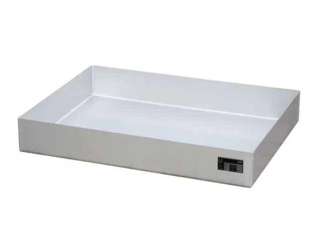 RVS opvangbak,v. kleinemballage,opvangvol. 46l,HxBxD 120x800x600mm