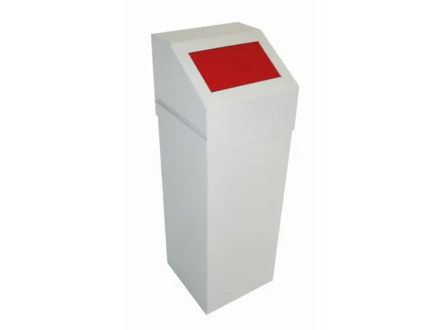 Collecteur de déchets 1x 65L 900x315x315mm bac intérieur acier