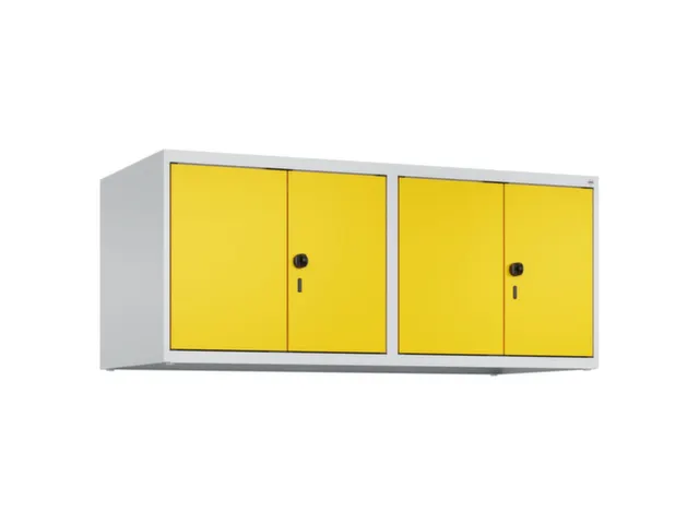 opzetkast,v. locker voor scheiding van kleding,4vak.,vak B 300mm
